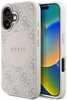 Telefoniümbris Guess 4G Circle Classic Logo MagSafe, Apple iPhone 16, roosa