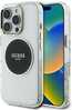 Telefoniümbris Guess IML Metal Colored Circle Classic Logo MagSafe, Apple iPhone 16 Pro Max, must