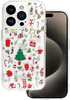 Telefoniümbris Tel Protect Christmas Clear, Apple iPhone 16 Plus, Design 2, läbipaistev