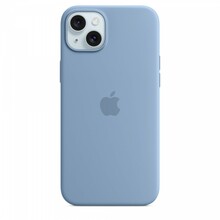 Telefoniümbris Apple Silicone Case with MagSafe MT193ZM/A, Apple iPhone 15 Plus, winter blue