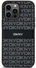 Telefoniümbris DKNY DKHCS24SPRTHSLK Leather Mono Stripe & Metal Logo, Samsung Galaxy S24, must