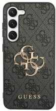 Guess GUHCS24S4GMGGR 4G Big Metal Logo ümbris, Samsung Galaxy S24, must