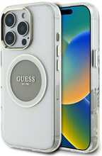 Telefoniümbris Guess IML Metal Colored Circle Classic Logo MagSafe, Apple iPhone 16 Pro Max, hall