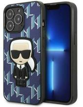 Telefoniümbris Karl Lagerfeld KLHCP13XPMNIKBL Monogram Ikonik Patch, Apple iPhone 13 Pro Max, sinine
