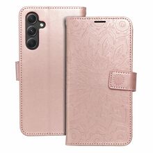 Telefoniümbris Mezzo Book, Samsung Galaxy A54 5G, mandala roosa kuldne