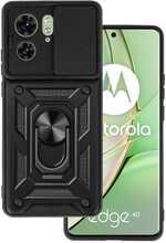 Telefoniümbris Slide Camera Armor, Motorola Edge 40 5G, must