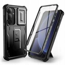 Telefoniümbris Tech-Protect Kevlar Cam+, Samsung Galaxy S25 Plus, must