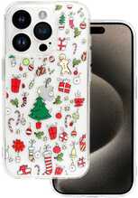 Telefoniümbris Tel Protect Christmas Clear, Apple iPhone 16 Plus, Design 2, läbipaistev