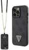Telefoniümbris Guess Crossbody 4G Metal Logo GUHCP13LP4TDSCPK, Apple iPhone 13 Pro/13, must