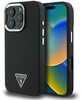 Telefoniümbris Guess Grained Triangle MagSafe GUHMP16LPGTSPSK, Apple iPhone 16 Pro, must