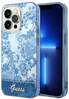 Telefoniümbris Guess GUHCP14LHGPLHB Porcelain Collection, Apple iPhone 14 Pro, sinine