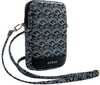 Guess Zip GCube Bottom Stripe GUWBZPGCSPGK, telefoni kott, must