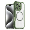 Hurtel Leading Series MagSafe silikoonümbris, Apple iPhone 16 Pro, roheline