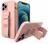 Telefoniümbris Hurtel Rope Case, Apple iPhone 13 Pro Max, roosa