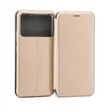 Beline Magnetic Book Case, Poco F6 Pro, kuldne