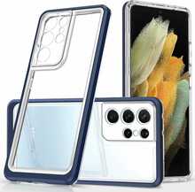 Telefoniükaan Clear 3in1 Hurtel, Samsung Galaxy S23 Ultra, sinine