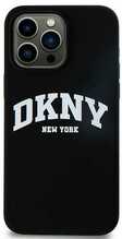 Telefoniümbris DKNY Silicone White Printed Logo MagSafe DKHMP16LSNYACH, Apple iPhone 16 Pro, must