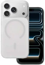 Glossy MagSafe ümbris TEL PROTECT, Apple iPhone 16 Pro Max, valge