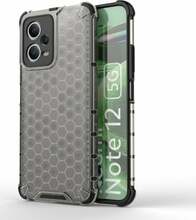 Telefoniümbris Hurtel Honeycomb Case, Xiaomi Redmi Note 12 5G/Poco X5 5, must