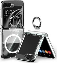 Telefoniümbris Mercury MagSafe Pro Ring Flip6F741, läbipaistev