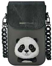 Telefoniümbris Nimmy Big Eyed Pet 2.0 Panda, must