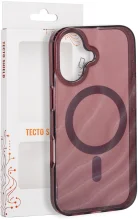Tecto Shield Desert Mag ümbris, iPhone 17, mahagon