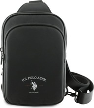 Telefoni kott US Polo Assn Petit Pique Crossbody Arch, must