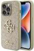 Telefoniümbris Guess GUHCP15XHG4SGD Glitter Script Big 4G, Apple iPhone 15 Pro Max, kuldne