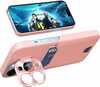 Hurtel Leather Stand, Samsung Galaxy S23, roosa