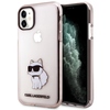Telefoniümbris Karl Lagerfeld Ikonik Choupette KLHCN61HNCHTCP, Apple iPhone 11/XR 6.1, roosa