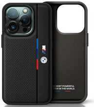 Telefoniümbris BMW M Perforated Tricolor Detail Line, Apple iPhone 16, must