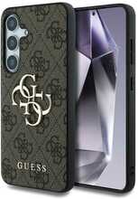 Telefoniümbris Guess GUHCS25S4GMGBR 4G PU Big Logo, Samsung Galaxy S25, pruun