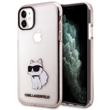 Telefoniümbris Karl Lagerfeld Ikonik Choupette KLHCN61HNCHTCP, Apple iPhone 11/XR 6.1, roosa