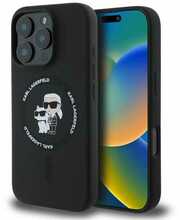 Telefoniümbris Karl Lagerfeld KLHMP16XSCMKCRHK, Apple iPhone 16 Pro Max, must