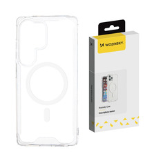 Telefoniümbris Wozinsky Clear Corner Case MagSafe, Samsung Galaxy S24 FE, läbipaistev