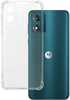 Telefoniümbris Clin Anti Shock 1,5mm, Motorola Moto E13, läbipaistev