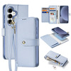 Dux Ducis Lawa Leather telefoniükas, Samsung Galaxy S25 Plus, eemaldatav magnetkinnitus, sinine