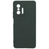Telefoniümbris Evelatus Nano silikon, Xiaomi 11T/11T Pro, TPU, tume roheline