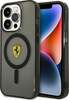 Telefoniümbris Ferrari FEHMP14LURKK Translucent MagSafe, Apple iPhone 14 Pro, must
