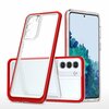 Hurtel 3in1 silikoonümbris, Samsung Galaxy S23+, punane raam