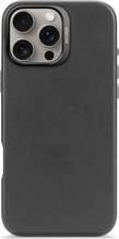 Telefoniümbris Decoded Leather Backcover, Apple iPhone 16 Pro Max, must