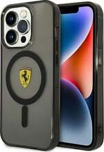 Telefoniümbris Ferrari FEHMP14LURKK Translucent MagSafe, Apple iPhone 14 Pro, must