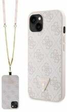 Telefoniümbris Guess Crossbody 4G Metal Logo GUHCP14XP4TDSCPP, Apple iPhone 14 Pro Max, roosa