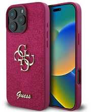 Telefoniümbris Guess Glitter Script Big 4G GUHCP16LHG4SGU, Apple iPhone 16 Pro, lilla