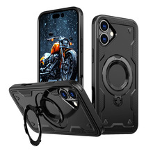 Telefoniümbris Hurtel Hybrid Armor Trendy MagSafe, Apple iPhone 16 Plus, must