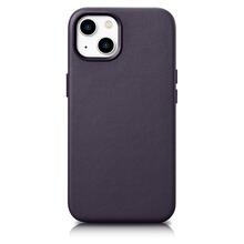 iCarer Leather ümbris, Apple iPhone 14 Plus, lilla