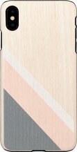 Telefoniümbris Man&Wood, Apple iPhone XS Max, pink suit black