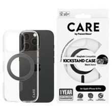 Telefoniümbris Panzer Glass CARE by PanzerGlass Feature Kickstand, Apple iPhone 16 Pro, must