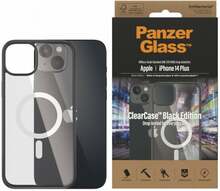 Telefoniümbris PanzerGlass ClearCase, Apple iPhone 14 Plus, läbipaistev/must