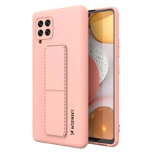 Wozinsky Kickstand ümbris, Samsung Galaxy A42 5G, roosa